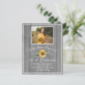 Begroting 50 en Fabulous | Zonnebloemgrijze verjaa (Staand voorkant)