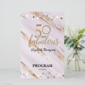 Begroting 50 en geweldig vijftigjarig programma (Staand voorkant)