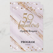 Begroting 50 en geweldig vijftigjarig programma (Voorkant / Achterkant)