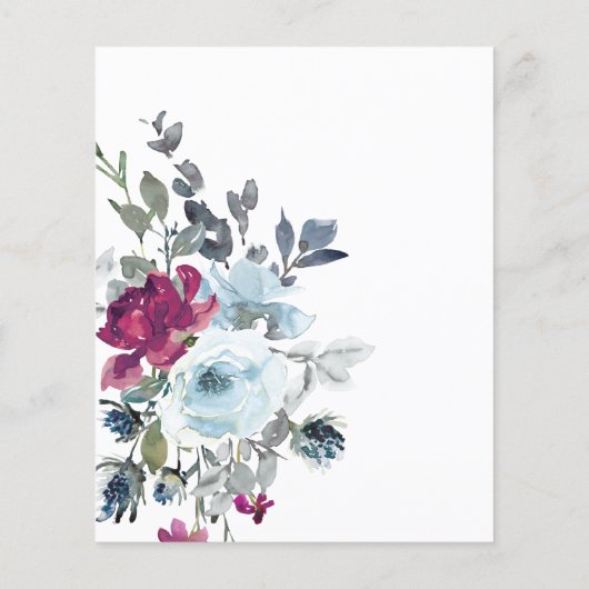 Begroting 50 en geweldige bloc-verjaardagsuitnodig (Achterkant)