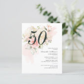 Begroting 50e verjaardag van de roze plechtige uit (Staand voorkant)