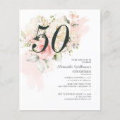 Begroting 50e verjaardag van de roze plechtige uit (Voorkant)