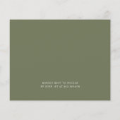 Begroting 50th Birthday Feminine White Flowers Pin (Achterkant)