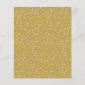 Begroting 50th Jubileum Gold Hearts Save the Date (Achterkant)