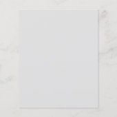 Begroting 50th Wedding Jubileum Floral (Achterkant)