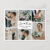 Begroting 5 Bigverband foto's Briefkaart bedankt (Voorkant)