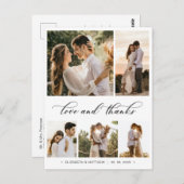 Begroting 5 Bigverband foto's Briefkaart bedankt (Voorkant / Achterkant)