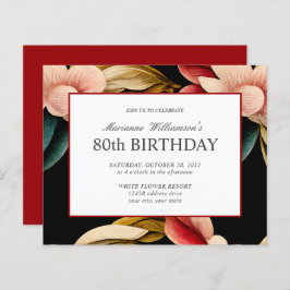 Begroting 80e verjaardag  vrouwenstromen