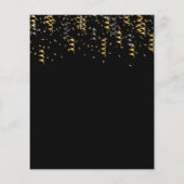 Begroting 90e verjaardag zwarte goudluipaard uitno (Achterkant)