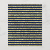 Begroting 90th Birthday - Navy Gold ELK JAAR uitge Flyer (Achterkant)