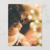BEGROTING Aangepaste vier Kaart voor kerstfoto's (Achterkant)
