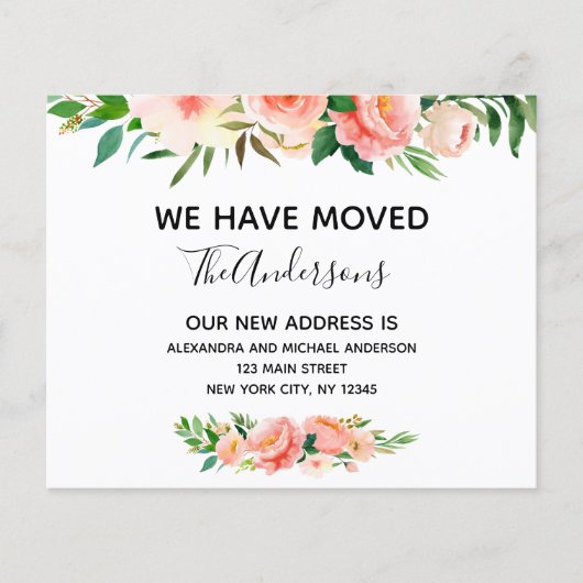 Begroting Aankondiging Perse Koraal Verplaatsing Flyer (Voorkant)