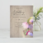 Begroting Abstracte Rainbow Paars Weddenschap (Staand voorkant)