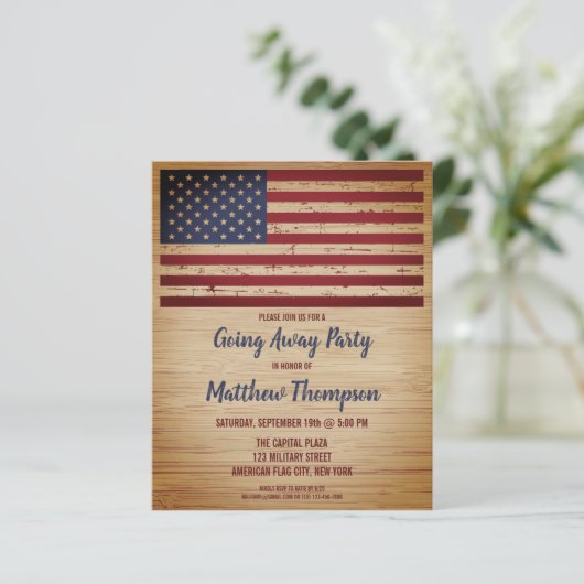 Begroting afscheid (Staand voorkant)