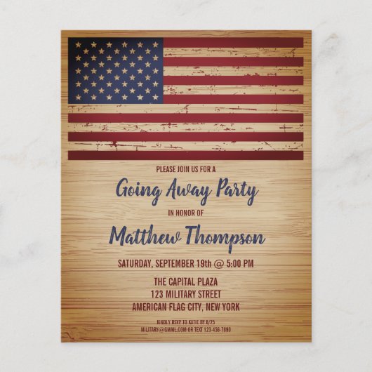 Begroting afscheid (Voorkant)