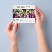 Begroting Afstuderen 3 Aankondiging van fotoscript Flyer (Hand)