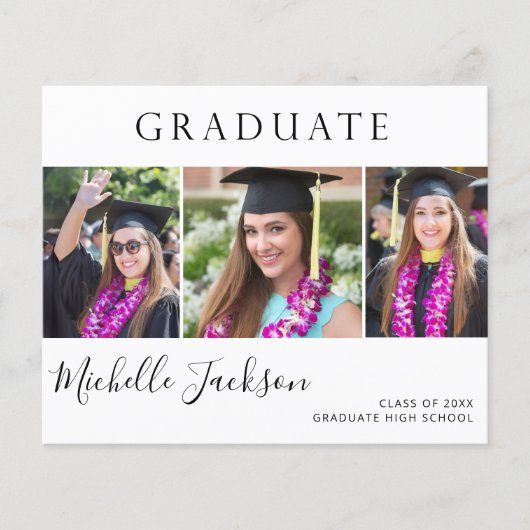 Begroting Afstuderen 3 Aankondiging van fotoscript Flyer (Voorkant)