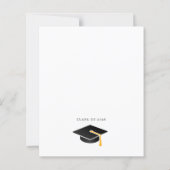 Begroting Afstuderen Afstuderen Silver White Patte (Achterkant)