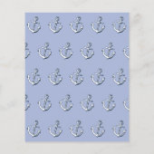 Begroting Ahoy. Het is een jongen! Nautisch Baby s (Achterkant)