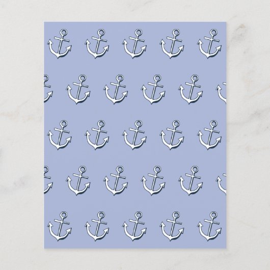 Begroting Ahoy. Het is een jongen! Nautisch Baby s (Achterkant)