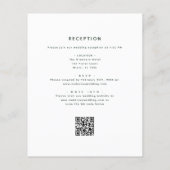 Begroting allemaal in één eucalyptus QR-code bruil (Achterkant)