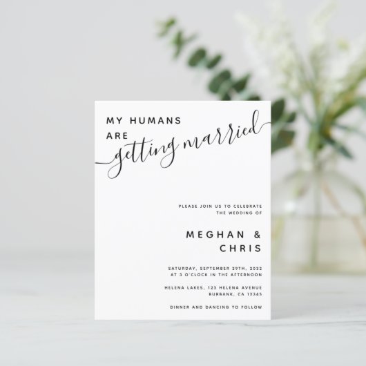 Begroting Alles in één QR Code Weddenschap (Staand voorkant)