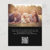 Begroting Alles in één QR Code Weddenschap (Achterkant)