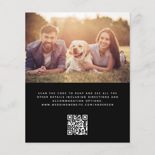 Begroting Alles in één QR Code Weddenschap (Achterkant)