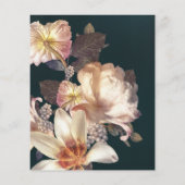 Begroting Antiek  Groene Blindenbruiloft Flyer (Achterkant)