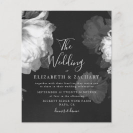 Begroting B&W Antiek  Floral Wedding
