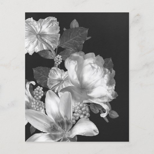 Begroting B&W Antiek  Floral Wedding (Achterkant)