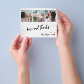 Begroting baby shower 3 foto's dank u uw kaart (Hand)