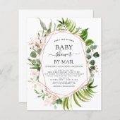 Begroting Baby shower door Mail Greenery Eucalyptu (Voorkant / Achterkant)