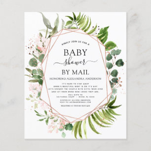 Begroting Baby shower door Mail Greenery Eucalyptu