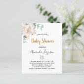 Begroting Baby shower florale eucalyptus greenery (Staand voorkant)