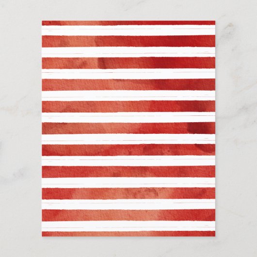 Begroting Baby shower kerstmis (Achterkant)