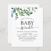 Begroting Baby sprinkhaan — Greenery Botanical (Voorkant / Achterkant)