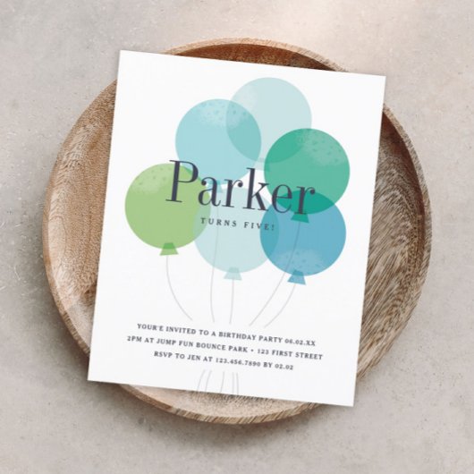 Begroting ballonbons verjaardagsfeest