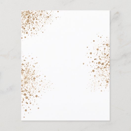 Begroting baptisme eucalyptus gold twint-uitnodigi (Achterkant)