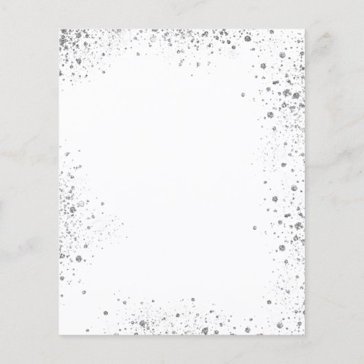 Begroting baptisme eucalyptus twins-uitnodiging (Achterkant)