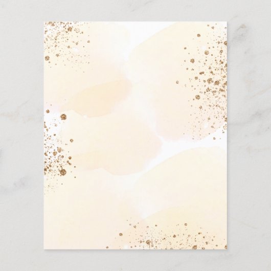 Begroting baptisme zonnebloemen eucalyptusgoud gli (Achterkant)