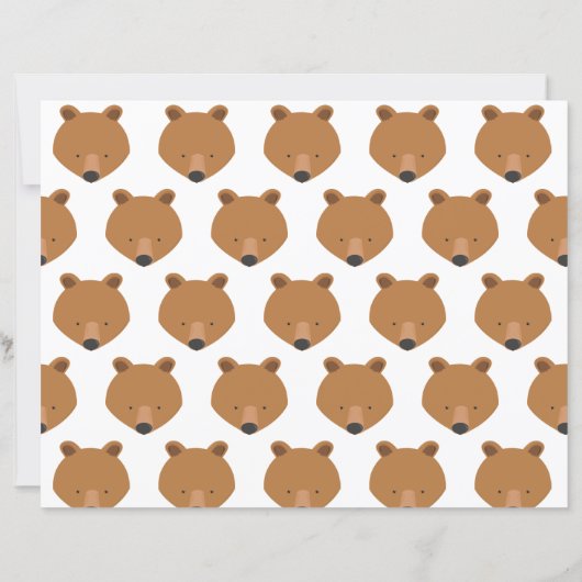 Begroting Beer één Baby eerste verjaardag (Achterkant)