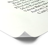 BEGROTING Begroeiing STOELENPLAN 9 Tafel 45 cm x 6 Poster (Hoek)