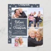 Begroting Beloft in de Magische Kerst-Kaart (Voorkant / Achterkant)