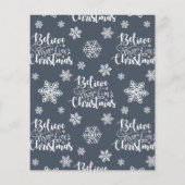 Begroting Beloft in de Magische Kerst-Kaart (Achterkant)