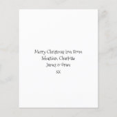 BEGROTING Beren met kerstpolair op maat (Achterkant)