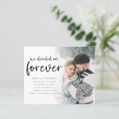 Begroting Besloten op voor altijd foto-QR-code Ops (Staand voorkant)