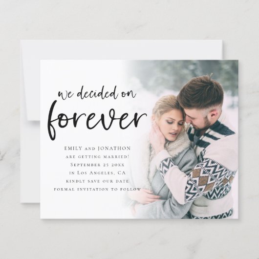 Begroting Besloten op voor altijd foto-QR-code Ops (Voorkant)