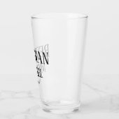 BEGROTING BESTE man Groomsman GIFTS Classic Black Glas (Links)