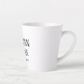 BEGROTING BESTE man Groomsman GIFTS Classic Black Latte Mok (Rechts)